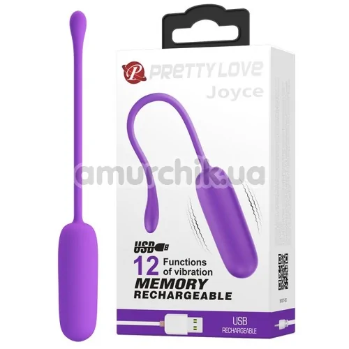 Виброяйцо Pretty Love Joyce, фиолетовое