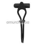 Виброкольцо для члена Rings Of Love Adjustable Cockring 21695, черное - Фото №1