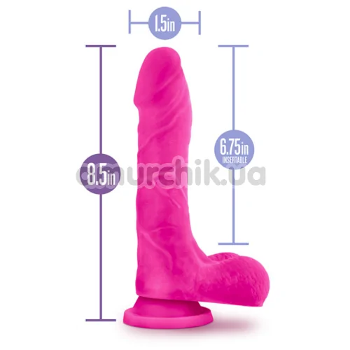 Фалоімітатор Au Naturel Bold Thrill 8.5 Inch, рожевий
