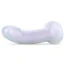 Фалоімітатор Small Glitter Dildo, біло-фіолетовий - Фото №4