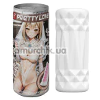 Мастурбатор Pretty Love Super Soft 3D Stimulating 00900T88A, белый - Фото №1
