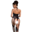 Комбинезон Star Night Open Triangle Net Bodystocking, черный - Фото №7