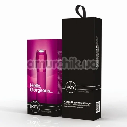 Вібратор KEY Ceres Original Massager, рожевий