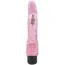 Вибратор Hi-Rubber 8.8 Inch Dildo с контурной головкой, розовый - Фото №1