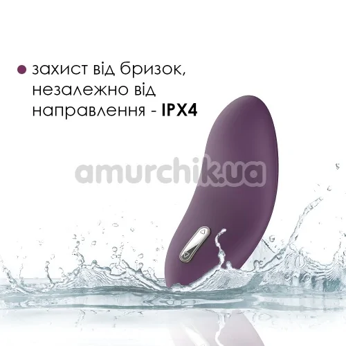Кліторальний вібратор Svakom Echo, фіолетовий