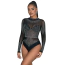 Боди Star Night Con Cuello Bodysuit, черное - Фото №1
