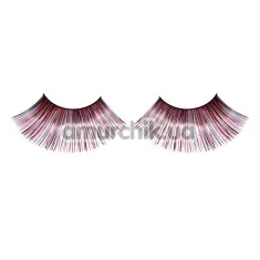 Ресницы Black-Red Glitter Eyelashes (модель 552) - Фото №1