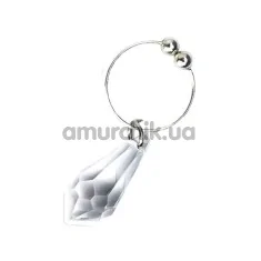 Прикраса для пупка Navel Noveltic Ring with Clear Drop - Фото №1
