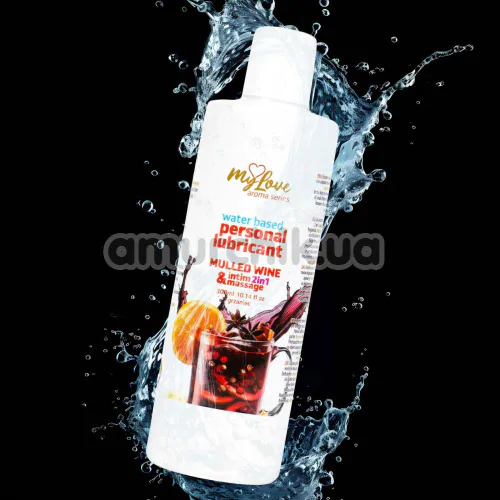 Масажний лубрикант MyLove Aroma Series Personal Lubricant 2in1 Mulled Wine - глінтвейн, 300 мл