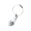 Украшение для пупка Navel Noveltic Ring with Clear Drop - Фото №1