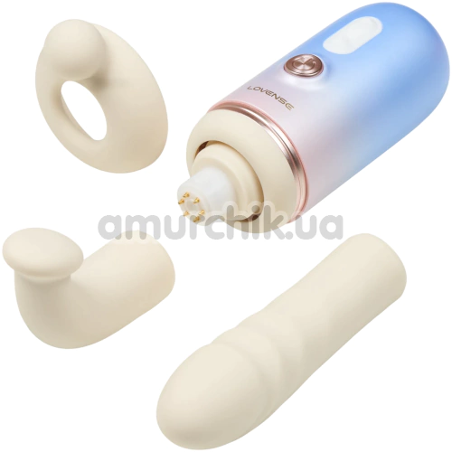 Секс-машина Lovense Spinel, розово-голубая