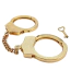 Наручники DS Fetish Luxury Metal Handcuffs, золоті - Фото №2