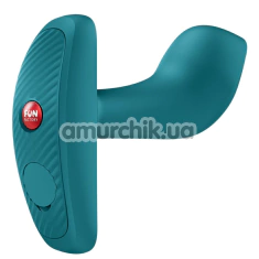 Анальная пробка с вибрацией Fun Factory Bootie Vibe, бирюзовая - Фото №1
