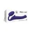 Безпасковий страпон Strap-On-Me Silicone Bendable Strap-On M, фіолетовий - Фото №4