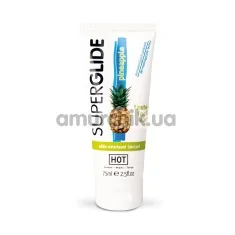 Оральный лубрикант Superglide Pineapple - ананас, 75 мл - Фото №1