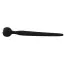 Уретральна вставка Penis Plug Jewellery Pin 100% Silicone, чорна - Фото №2