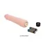 Вибратор Multispeed Flexible Vibrator 24 см, телесный - Фото №5