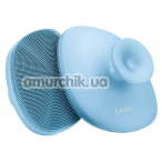 Щетка для тела Geske Body Brush 4 in 1 Suction Mount, голубая - Фото №1