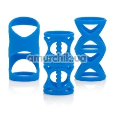 Набор насадок Posh Silicone Lover’s Cages, голубой - Фото №1