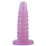 Анальная пробка Hi-Rubber Chubby Anal Plug, фиолетовая - Фото №1