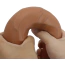 Фалоімітатор Barbara Alcmene, коричневий - Фото №10