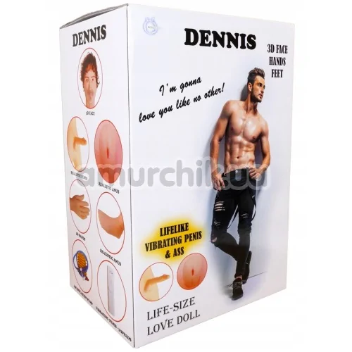 Секс-лялька з вібрацією Boss Series Dennis