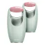 Роликовый массажер для лица Geske Rose Quartz Roller 5 in 1, зеленый - Фото №4