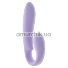 Вибратор для клитора и точки G S Pleasures Premium U-Vibe, фиолетовый - Фото №1