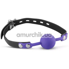 Кляп Easy Toys Xoxo Berlin Ball Gag, фиолетовый - Фото №1