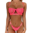 Комплект Star Night Sultry Sleep Lingerie Set, розовый: бюстгальтер + трусики - Фото №4