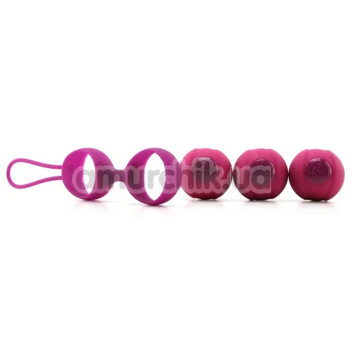 Вагинальные шарики Key Stella II Double Kegel Ball Set, розовые