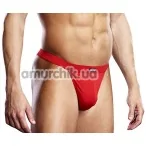 Труси-стрінги чоловічі Performance Microfiber Thong (модель BLM025), червоні - Фото №1