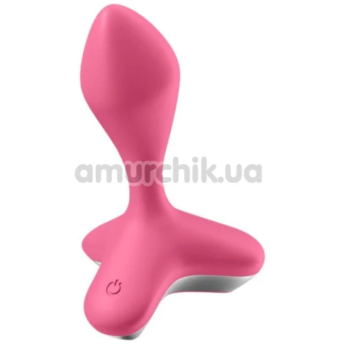 Анальная пробка с вибрацией Satisfyer Game Changer, розовая