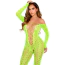 Комбинезон Leg Avenue Exotic Snake Crotchless Bodystocking, салатовый - Фото №5