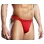Трусы-стринги мужские Performance Microfiber Thong (модель BLM025), красные - Фото №1