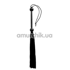 Флоггер DS Fetish Flogger Silicone Temperary М, черный - Фото №1