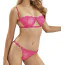 Комплект Star Night Sultry Sleep Lingerie Set, розовый: бюстгальтер + трусики - Фото №5