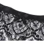 Комплект Star Night Lace Bow Garter Panty, черный: пояс для чулок + трусики-стринги - Фото №5