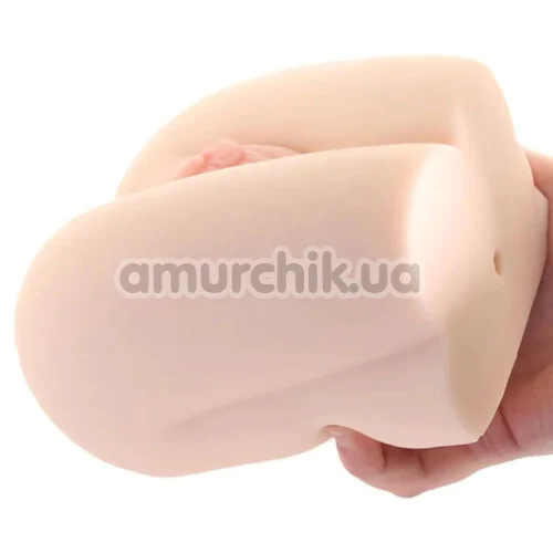 Искуственная вагина и анус Zero Tolerance Sasha Grey, телесная