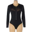 Боді Star Night Hook Buckles Bodysuit, чорне - Фото №7