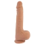 Фаллоимитатор T-skin ReaL Funky Dick, светло-коричневый - Фото №1