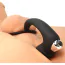 Вибростимулятор простаты с эрекционным кольцом Master Series Prostatic Play Cock Ring Vibrating Prostate, черный - Фото №7
