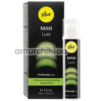 Возбуждающий гель с эффектом вибрации Pjur Man Lust Pleasure Gel для мужчин, 15 мл - Фото №1