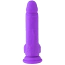 Вибратор Virgite Realistics Vibrating Realistic With Balls R16, фиолетовый - Фото №2