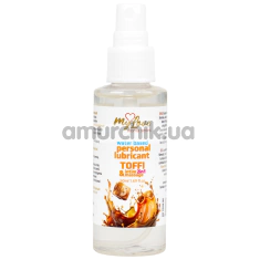 Масажний лубрикант MyLove Aroma Series Personal Lubricant 2in1 Toffi - карамель тоффі, 50 мл - Фото №1