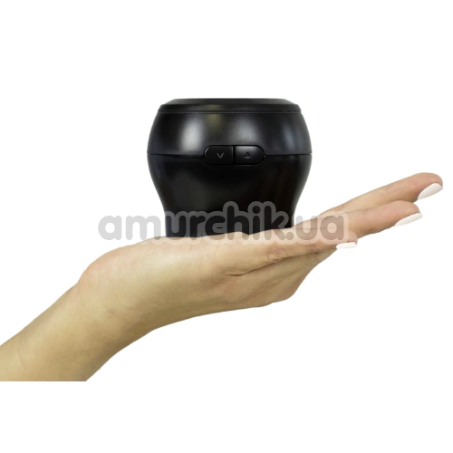 Набор Kiiroo Interactive Suction Device + Stroker: интерактивная насадка PowerBlow + мастурбатор Kiiroo Feel Pocket Male Masturbator PBC (Crystal Texture)