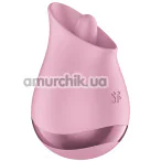 Клиторальный вибратор с подвижным язычком Satisfyer Tongue Player, розовый - Фото №1