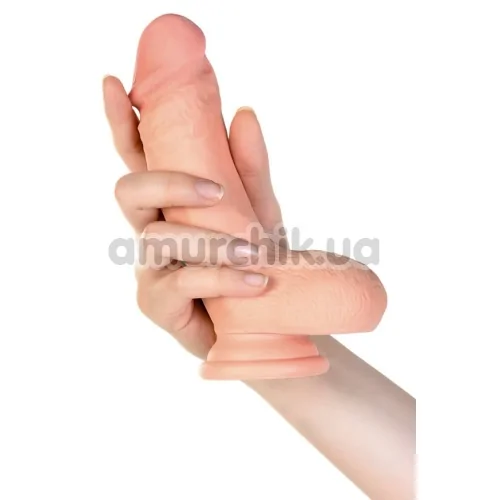 Вибратор Real Stick Elite Vibro 981009, телесный