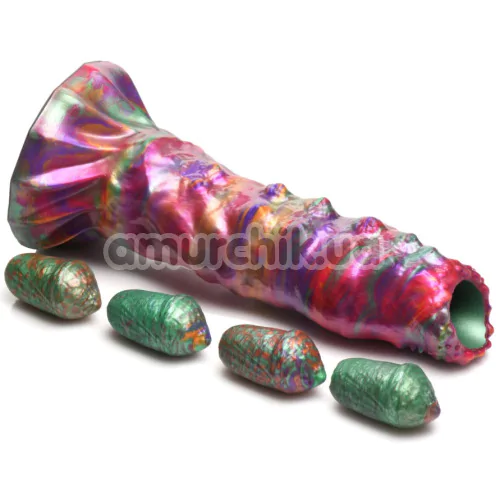 Фаллоимитатор Creature Cocks Larva, разноцветный