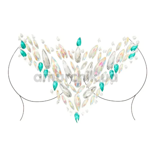 Украшение для тела Leg Avenue Ceres Jewels Sticker, радужное